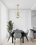 glass chandelier