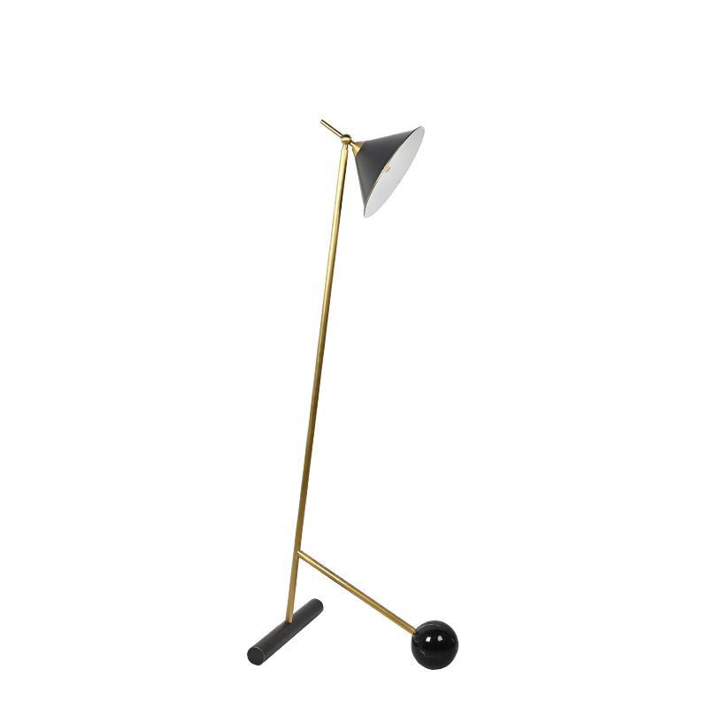 Concise marble ball antique reading living room sofa floor Lamp