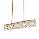 glass crystal pendant light