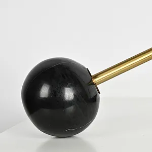 Concise marble ball antique reading desk table lamp