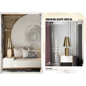 2022-Brilliant Apr.-“High-quality Metal Charm”Table Lamps