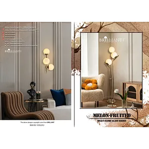 2022-Brilliant Jun.-“Melon-Fruited Milky Globe Glass Series