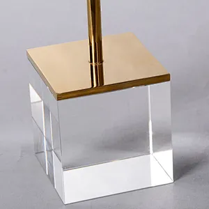 Modern style solid crystal glass base art glass ornaments crafts for livingroom home décor