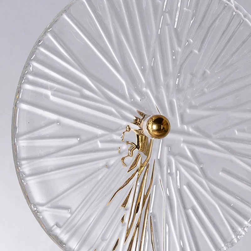 Modern style solid crystal glass base art glass ornaments crafts for livingroom home décor