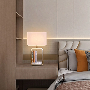 Rectangular bookstand table lamp for desk lamp, bedside lamp, rest area