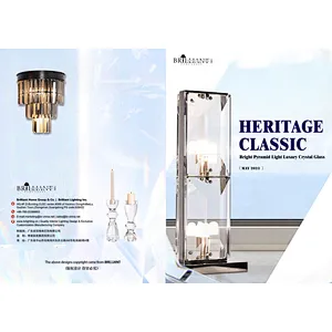 2023-Brilliant May-Heritage Classic -”Bright Pyramid“ Light Luxury Crystal Glass