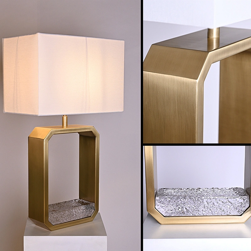 Rectangular bookstand table lamp for desk lamp, bedside lamp, rest area