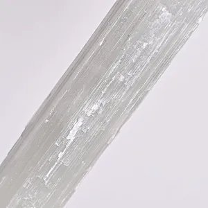 Rectangle Combination Bronze Finish Natural Selenite Stone Hanging Lights For Restaurant