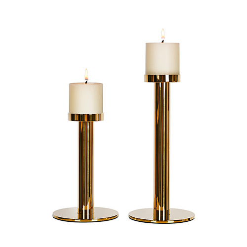 steel candlestick