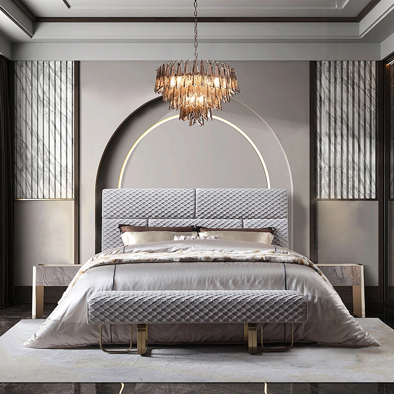 Handmade smoke grey water ripple texture glass chandelier for dining room, living room, bedroom