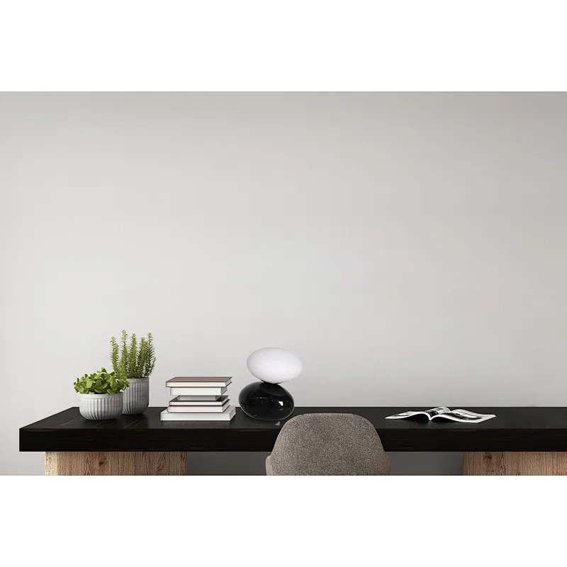 Black marble cobble base opal glass bedside dimmable mini night light