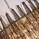 Handmade glass pendant light for restaurant