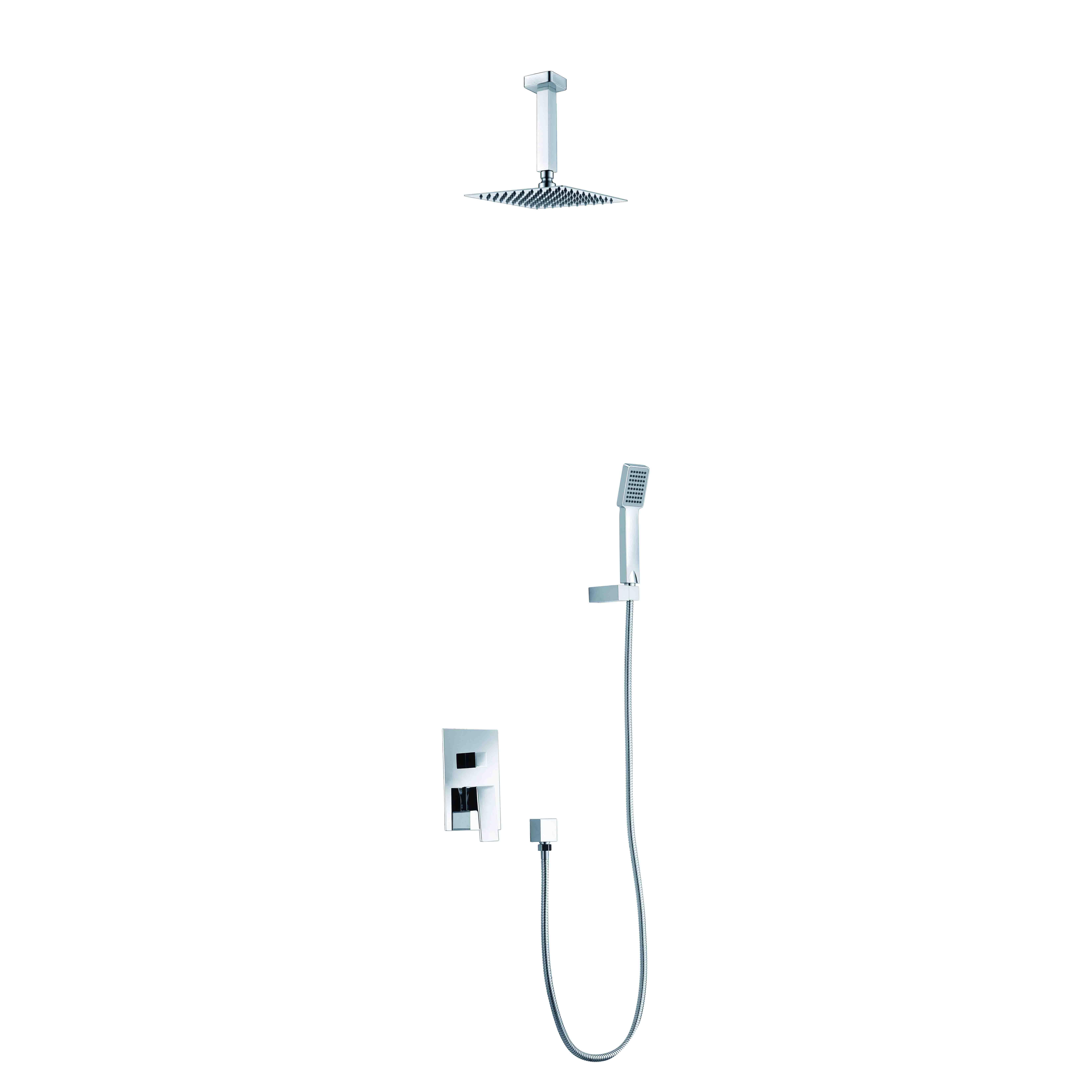 Shower Set Installation shower set square shower set rose gold thermostatic shower faucet thermostatic shower cartridge In Wall Shower Set