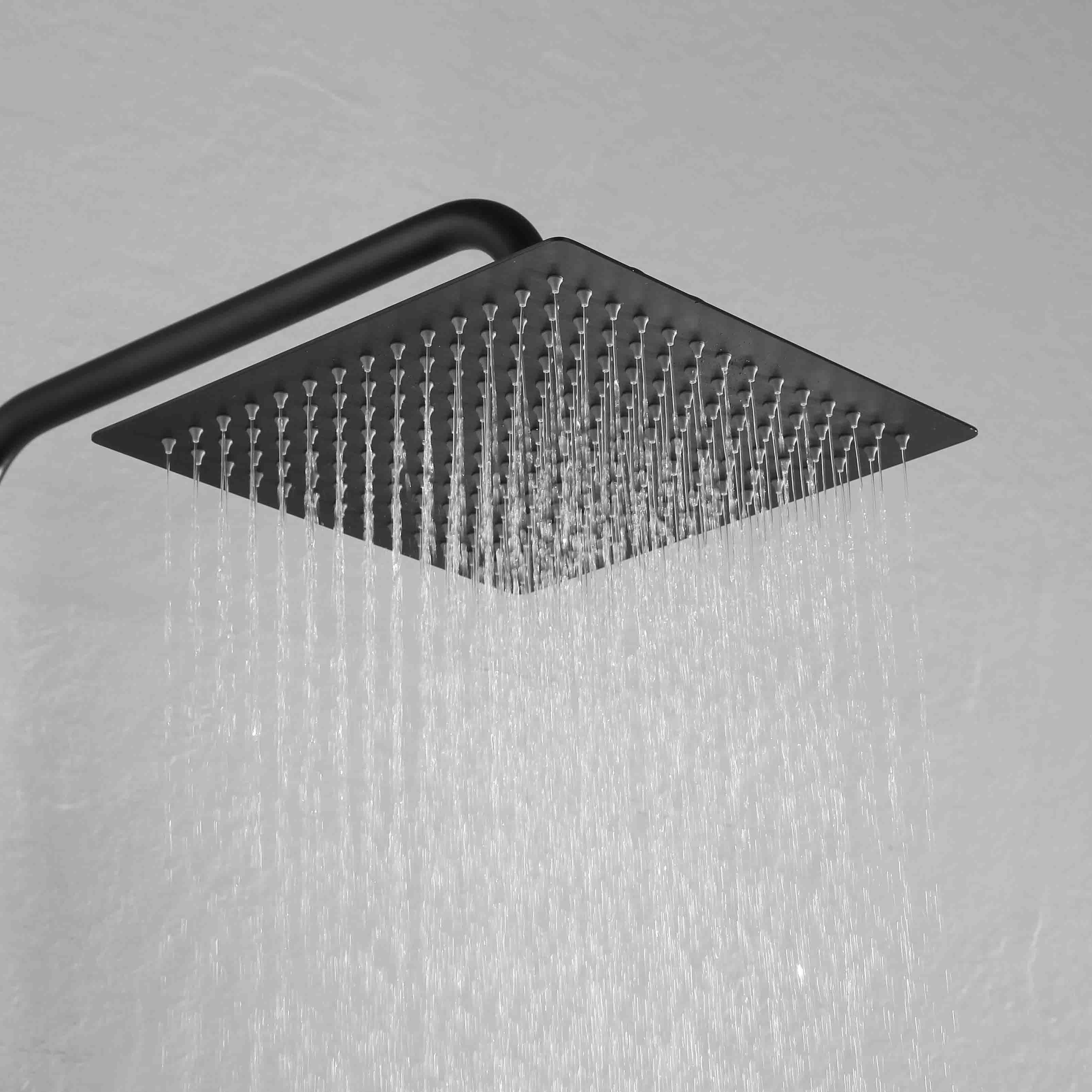 Top Shower top shower mixer square top shower set thermostatic rose gold taps shower tap shower kitchen Overall Shower