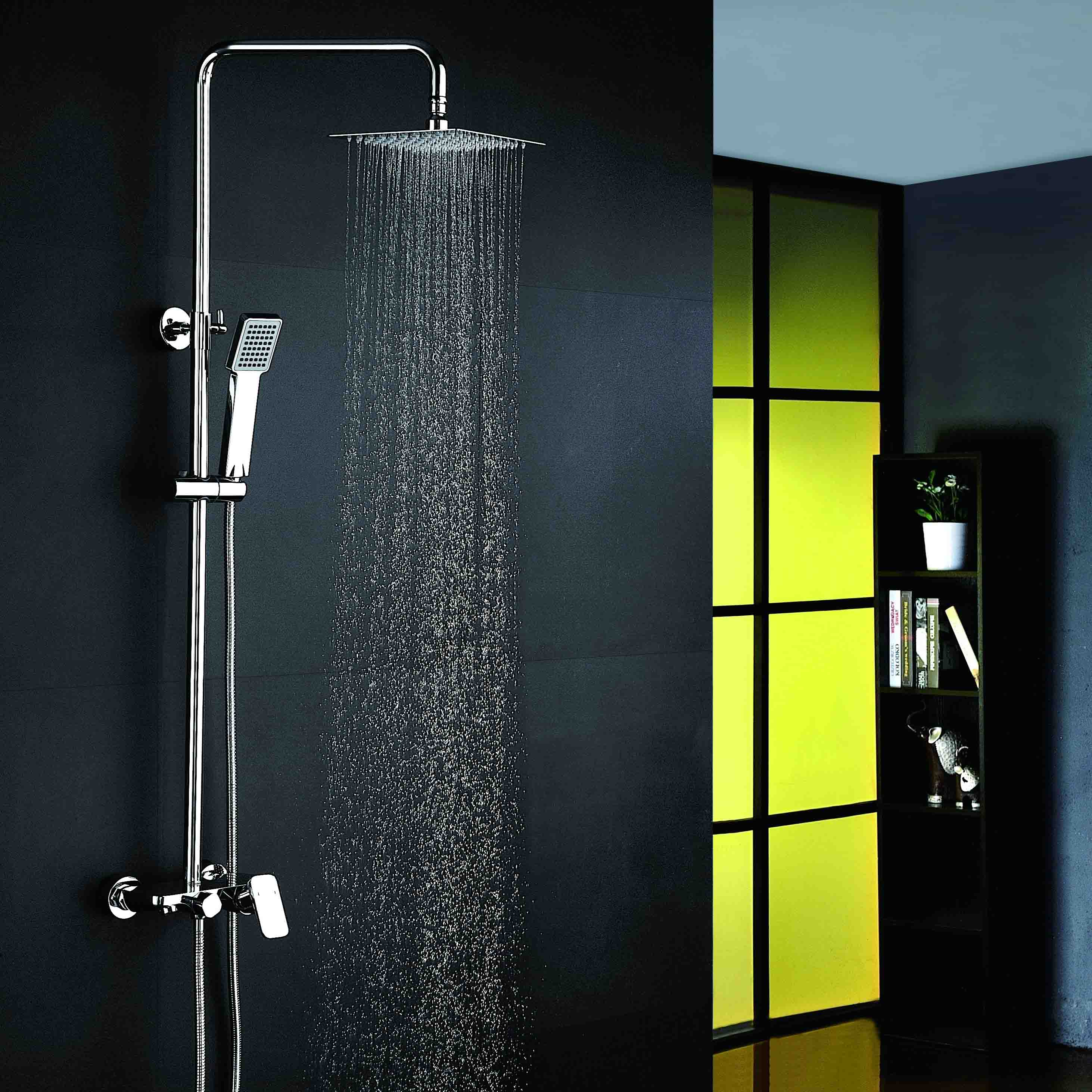 bathroom shower column