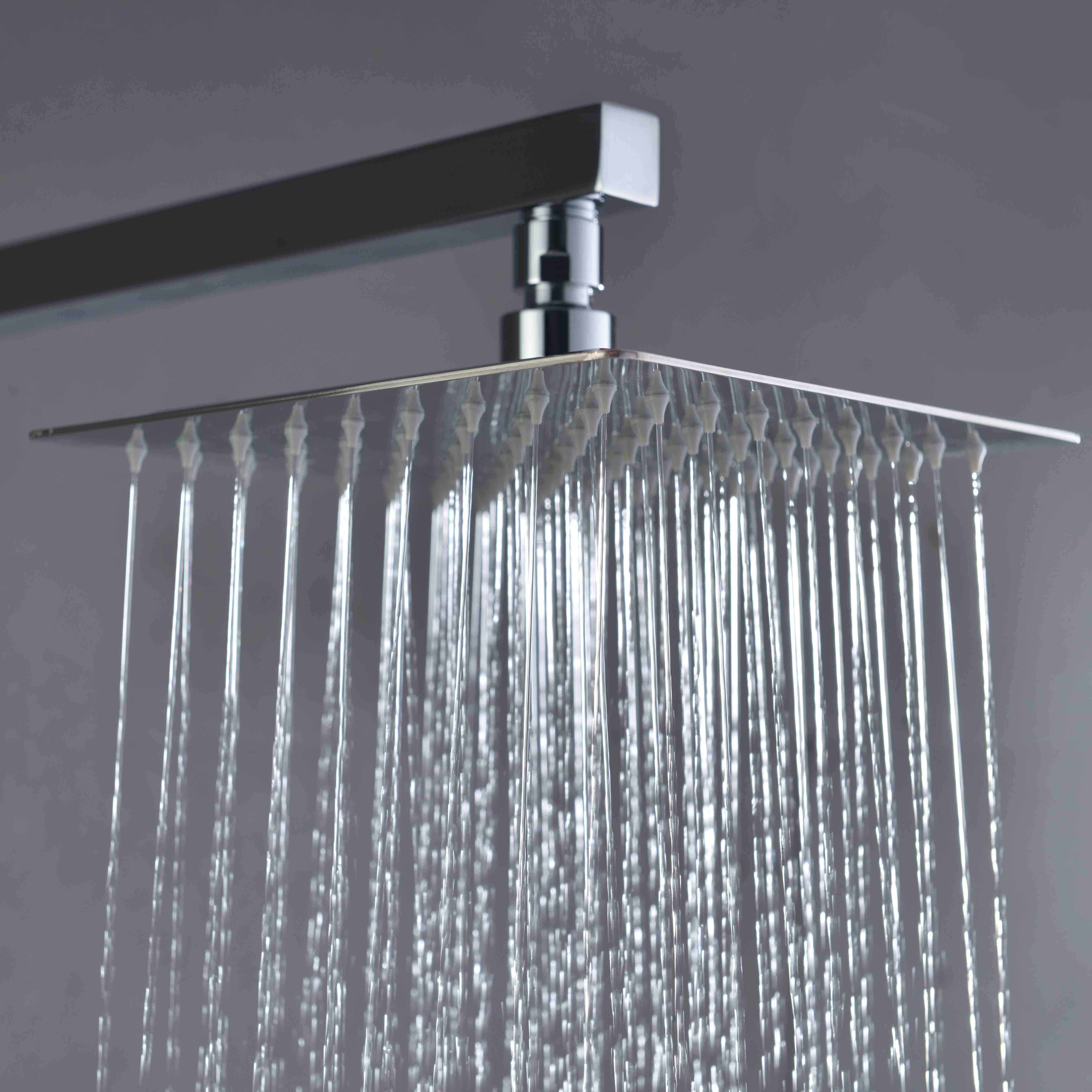 shower curtain bathroom sets Square Shower Set,bathroom shower curtain sets with Chrome Plating