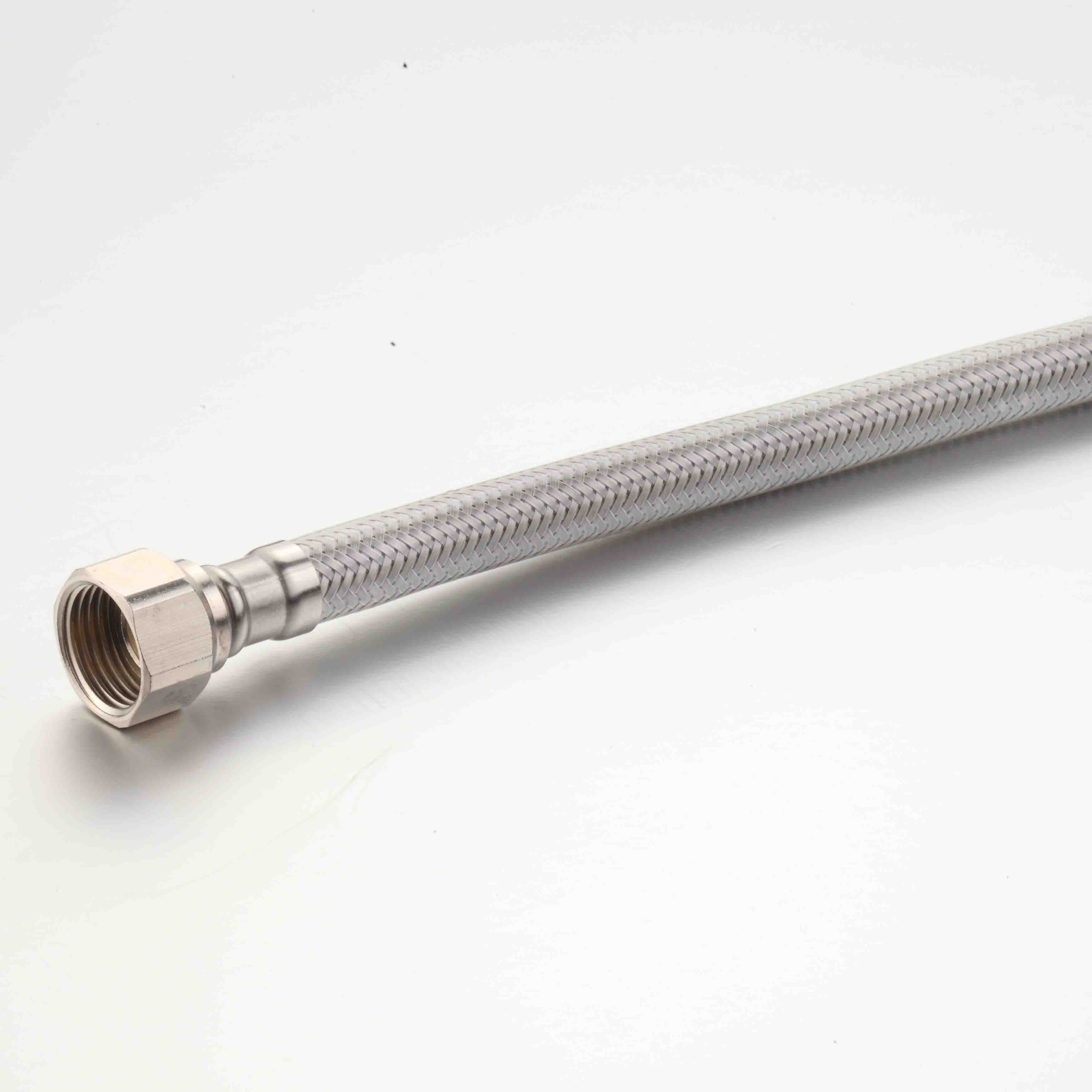 braided hose fittings braided 1/2 hose braided flex pipe mesh tubing stainless steel hose nipple