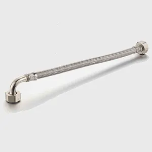 metal tubes braided hose for kitchen faucet mesh for pipe hose connector garden tube connector 3/4