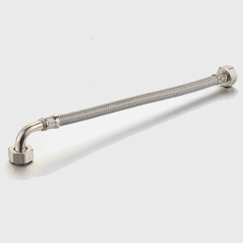 metal tubes braided hose for kitchen faucet mesh for pipe hose connector garden tube connector 3/4