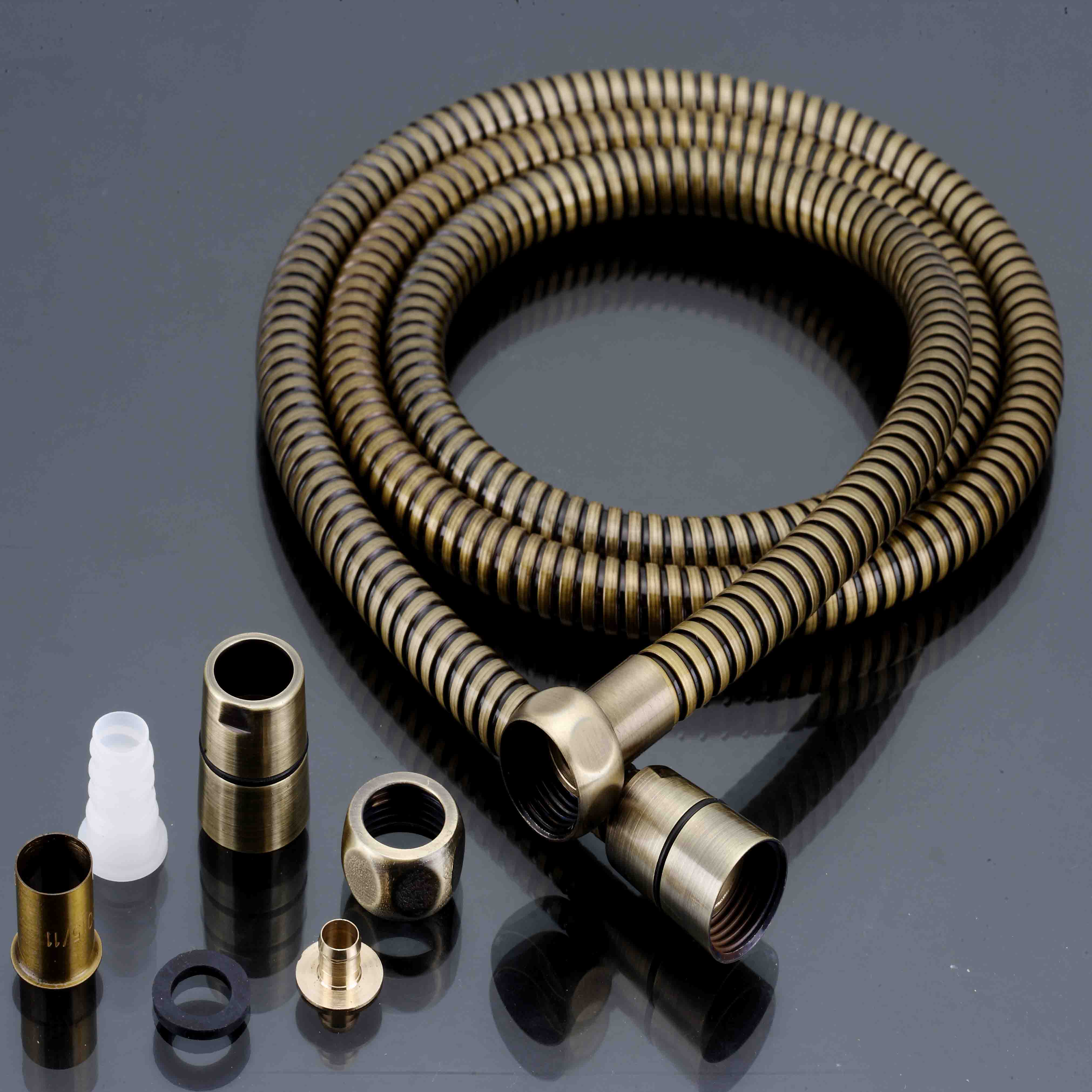 shower hose bronze shower hose making machine shower hose parts hose fittings liujin hose reel Shower Hose