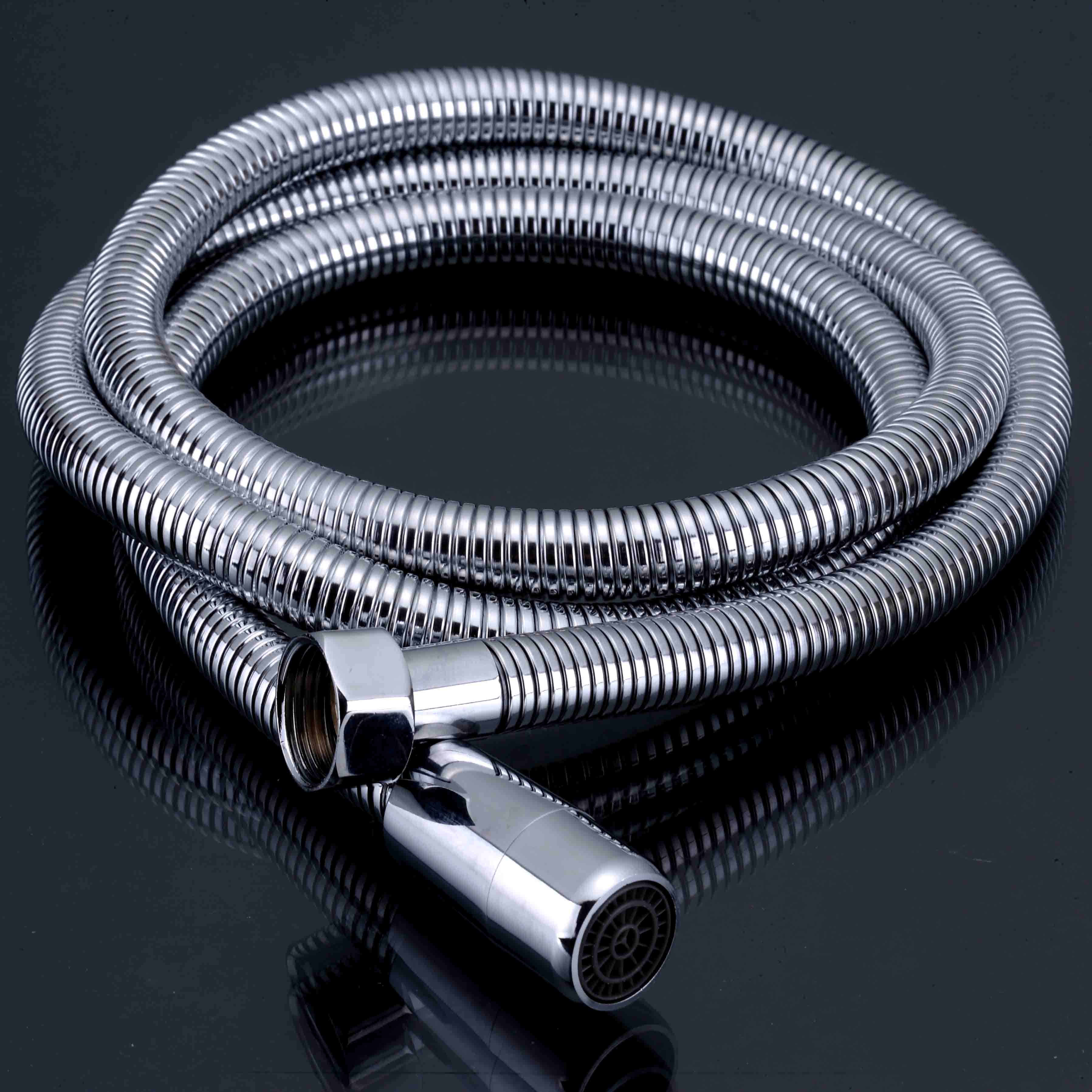shower hose douche spray hose extension flexible hose kitchen, PVC tube connector stainless steel pipe elbow stainless steel tube bender stainless steel tube slide Shower Hose