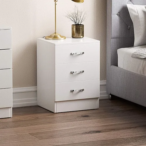 Living Room MDF Nightstand Bedside Table