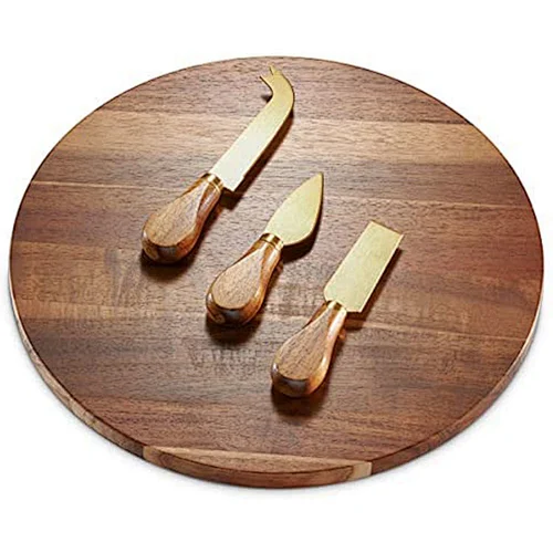 Wholesale Household Use Hotel Restaurant Cheese Wine Board Cutter With Lid