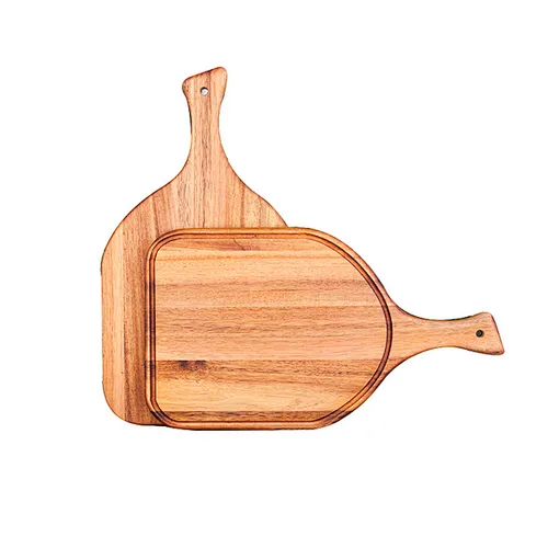 Fruit Cutting Board Solid Wood Delicatessen Board Western Steak Pizza Plate Acacia Wood Bread Board