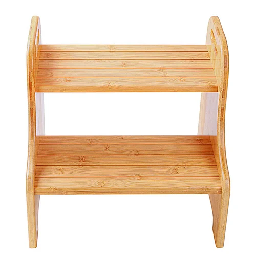 Bamboo Ladder Stool Baby Toilet Seat