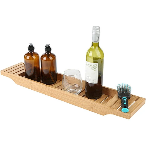 Bamboo Bath Bathtub Caddy Tray