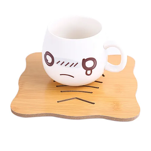 Bamboo Wooden Placemat Insulation Pad Creative Table Cup Mug Plate Mat