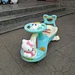 baby swing car
