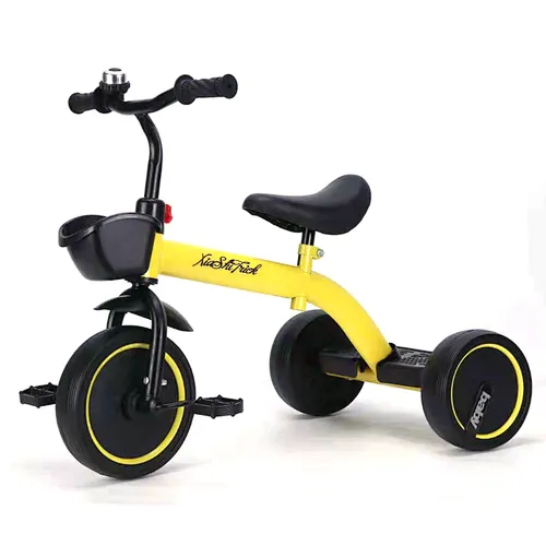 China factory wholesale 3 wheeled vehicle one key installation children's riding toy children's tricycle