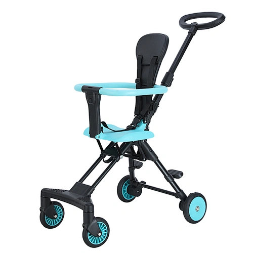 Baby walking artifact handcart portable folding two-way stroller high landscape children's simple baby stroller