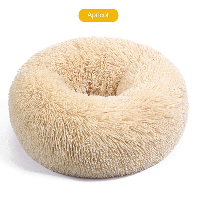 Wholesale Custom Luxury Warm Soft Plush Comfortable Pet cat Dog Bed for Sleeping Winter Pet Supplies