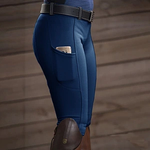breeches women high rise equestrian leggings with silicone