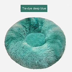 Factory supply Anti-slip Long Fur Removable Calming Anti-Anxiety Pet Soft Dog cat Beds