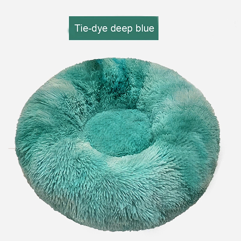 Factory supply Anti-slip Long Fur Removable Calming Anti-Anxiety Pet Soft Dog cat Beds