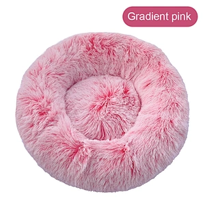 Wholesale Custom Luxury Warm Soft Plush Comfortable Pet cat Dog Bed for Sleeping Winter Pet Supplies