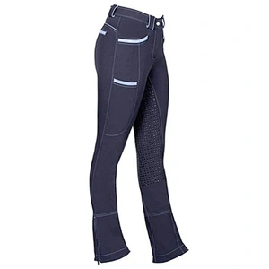 2022 OEM Riding Pants Polyester Nylon Equestrian breeches for women with pockets