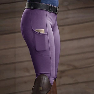 breeches women high rise equestrian leggings with silicone