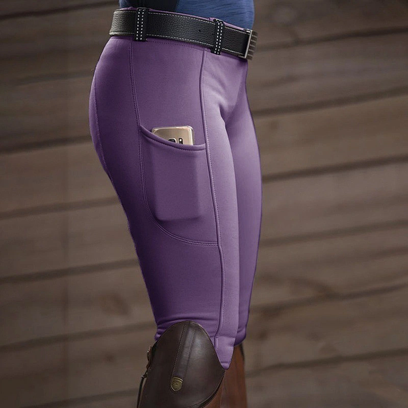 breeches women high rise equestrian leggings with silicone