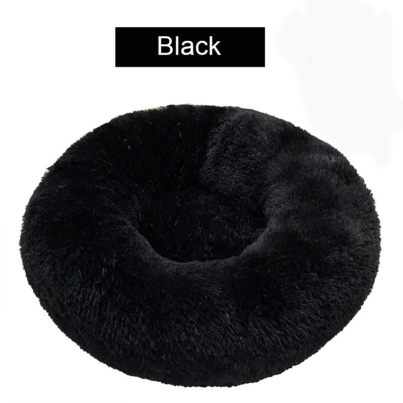 Wholesale Custom Luxury Warm Soft Plush Comfortable Pet cat Dog Bed for Sleeping Winter Pet Supplies