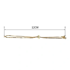 CZ Copper Wire  Bracelet Jewellery Making Materials  Bracelet Accessories  Brass  Bulk Chain Gold Plated Wire For Jewelry Making