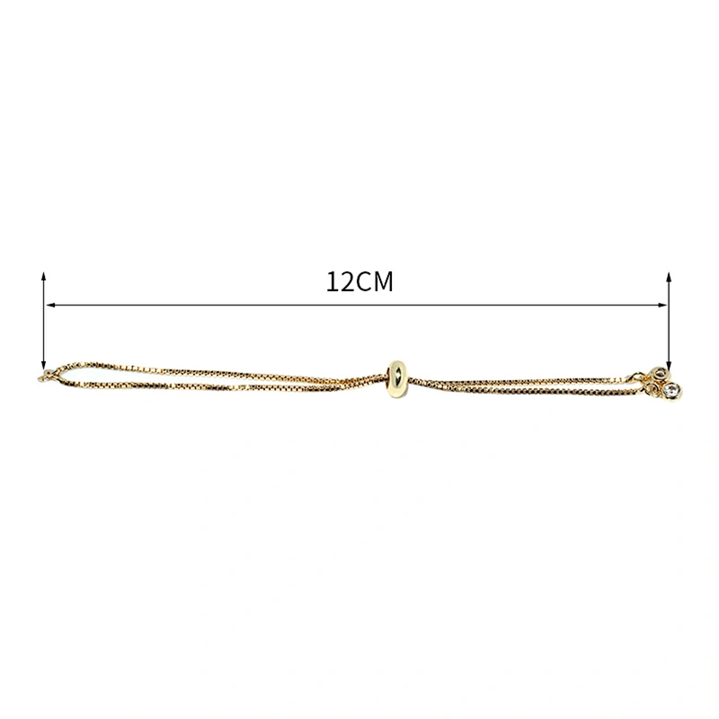 CZ Copper Wire  Bracelet Jewellery Making Materials  Bracelet Accessories  Brass  Bulk Chain Gold Plated Wire For Jewelry Making