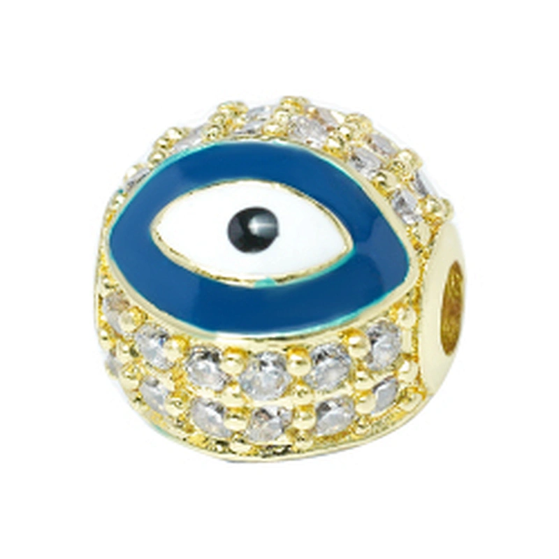 spacers jewelry parts beads accessories cz beads round spacer beads for jewelry making micro pave spacer diy jewelri charming