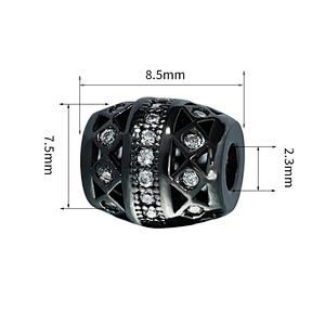 accessories for bracelets spacers beads jewellery making wholesalers bracelet spacer for jewelri make pave spacer cz beads diy