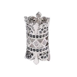 CZ Beads Earring Findings Jewelry Making Supplies Flower Pave Tube Beads Jewelry Tube Beads Components Jewelry Making