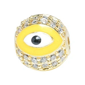 spacers jewelry parts beads accessories cz beads round spacer beads for jewelry making micro pave spacer diy jewelri charming