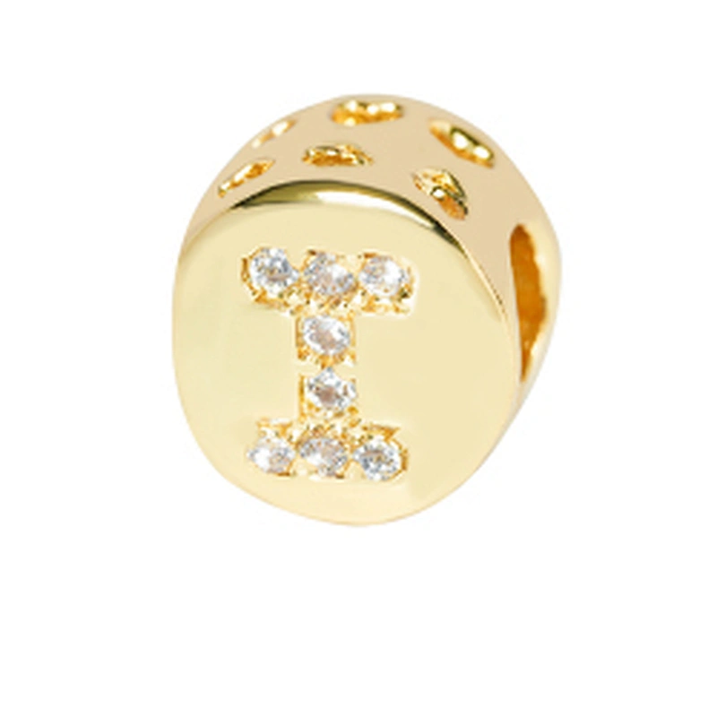 letter charms for jewelry making spacer beads beaded bracelets with letters golden letter beads of spacer charm pave spacer